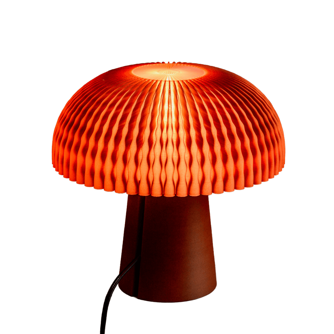 Orange Table Lamp - vinterro