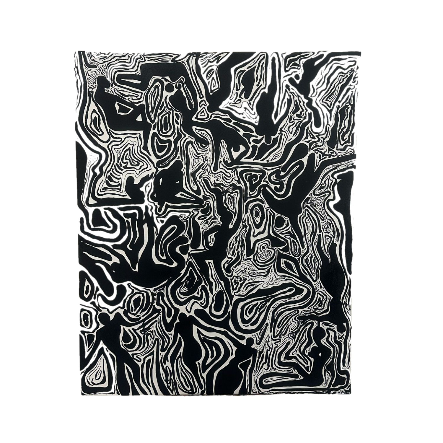 Drag&Drop transparent product image - Abstract Harmony Tablo