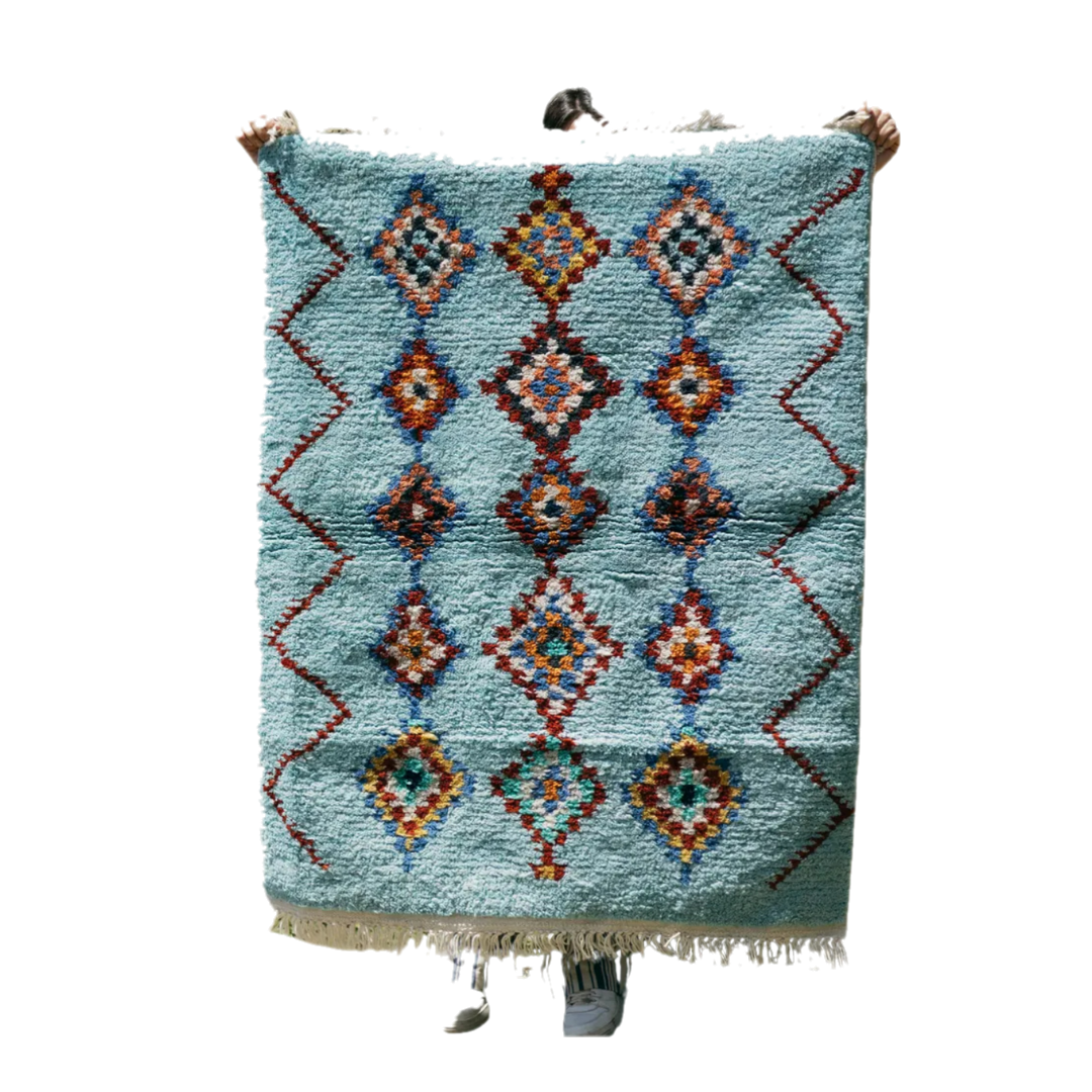 Amulet El Dokuma Halı – yün halı şeffaf ana ürün görseli | Drag&Drop