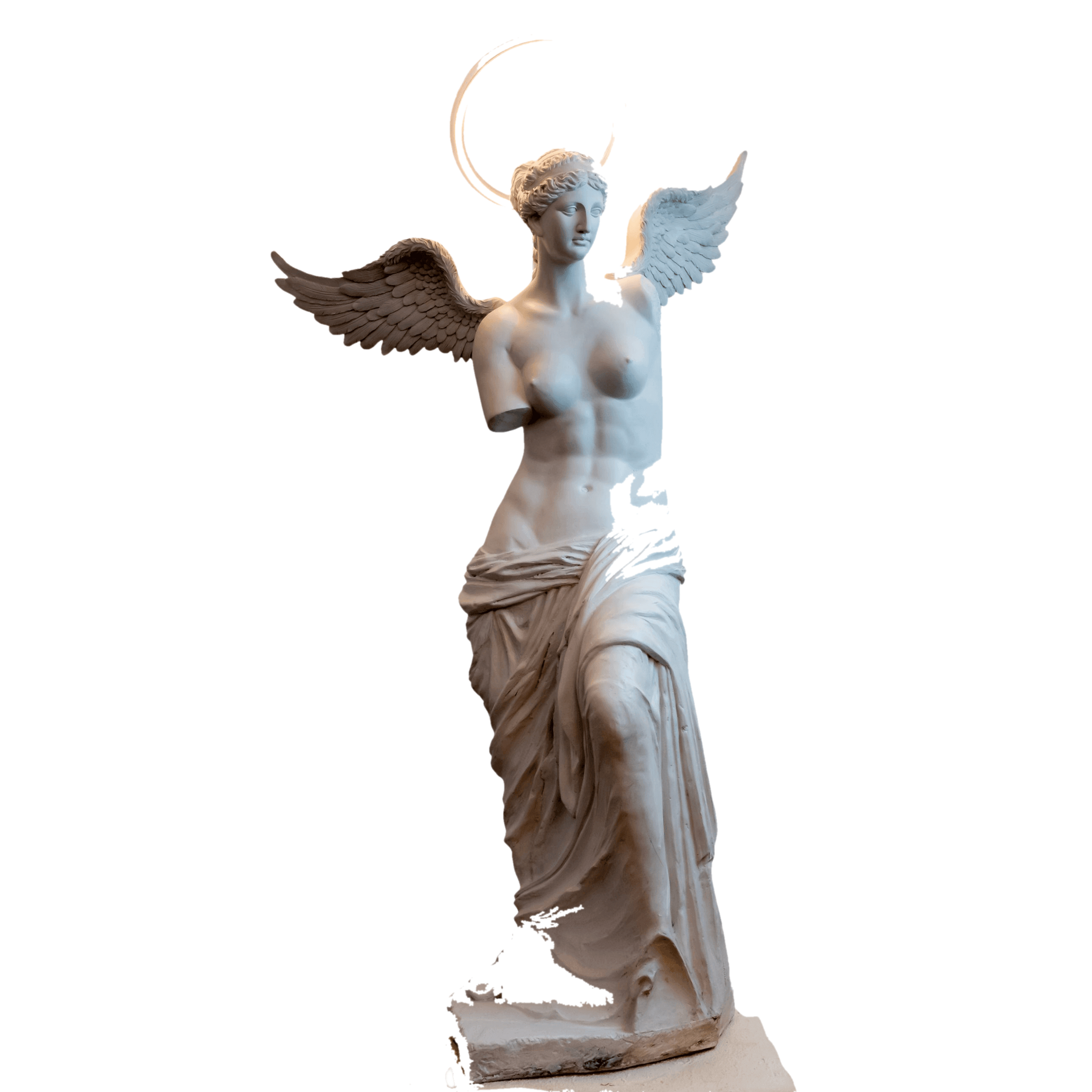 Drag&Drop transparent product image - Angel De Milo Sculpture