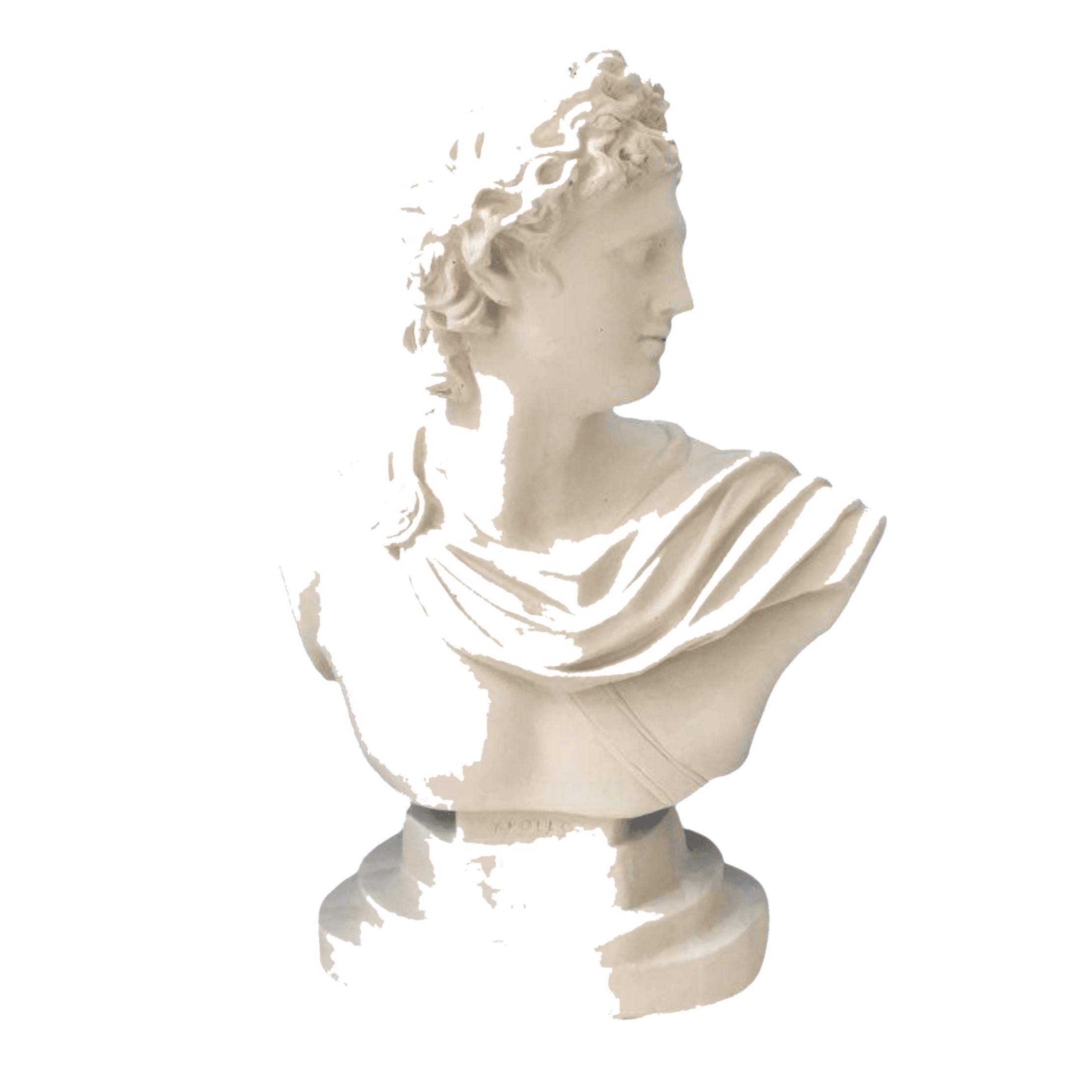Drag&Drop transparent product image - Apollo Büst