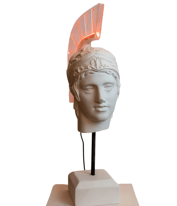 Statue led by Ares