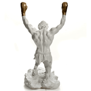 Atlas Golden Glove Statue - vinterro