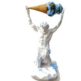 Drag&Drop transparent product image - Atlas-Ice Cream Statue