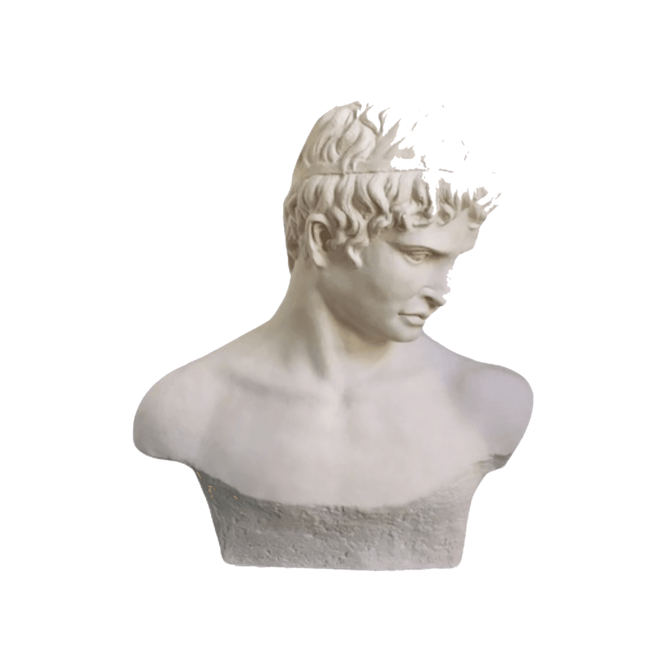 Drag&Drop transparent product image - Atticus Büst Heykel