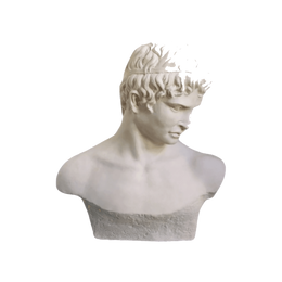 Drag&Drop transparent product image - Atticus Büst Heykel