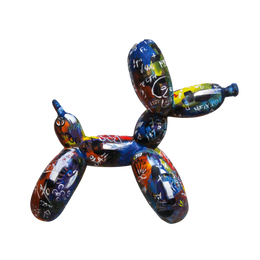 Drag&Drop transparent product image - Balloon Dog – Basquiat Sculpture