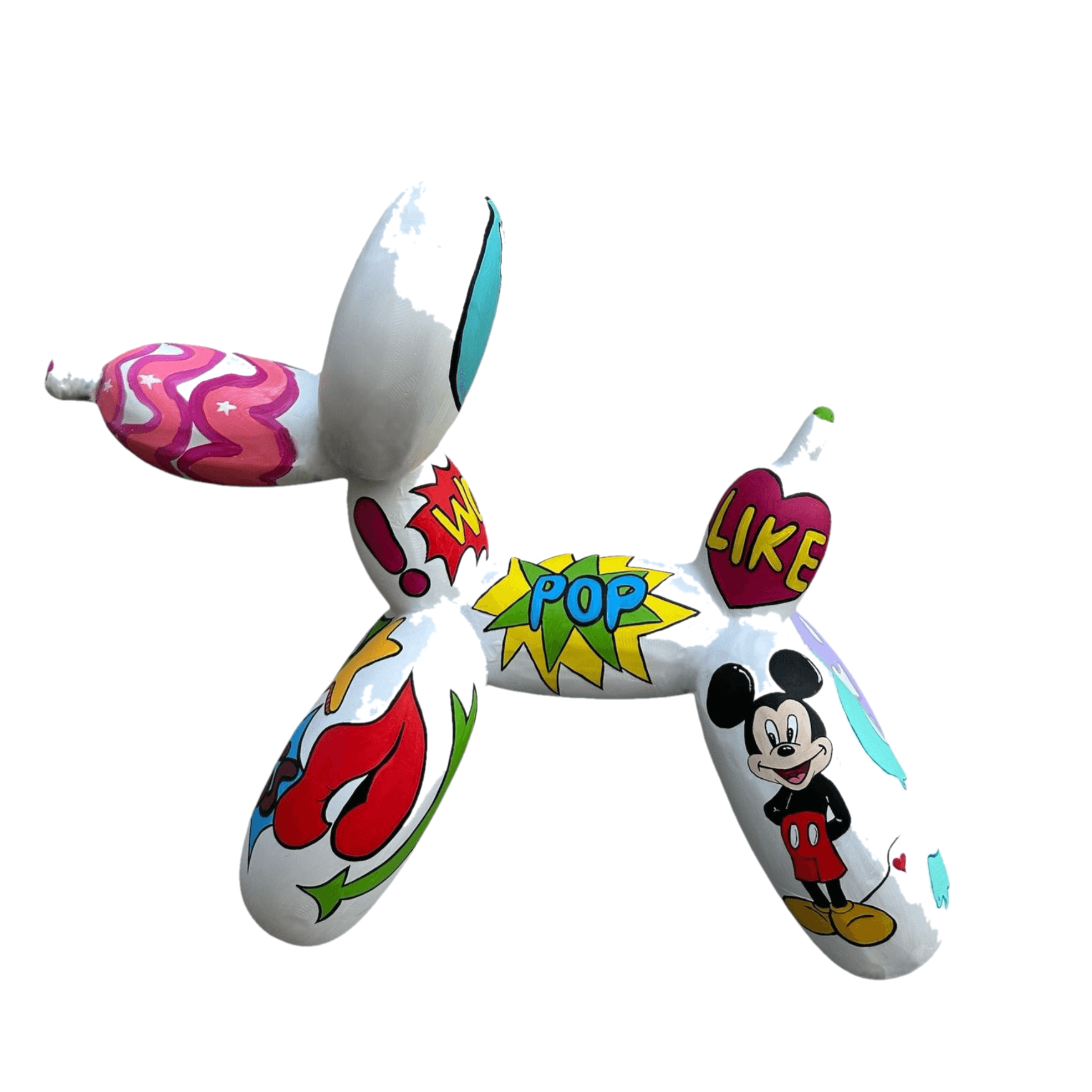 Drag&Drop transparent product image - Balloon Dog – Pop Art Sculpture