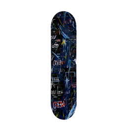 Drag&Drop transparent product image - Basquiat Skateboard Tablo