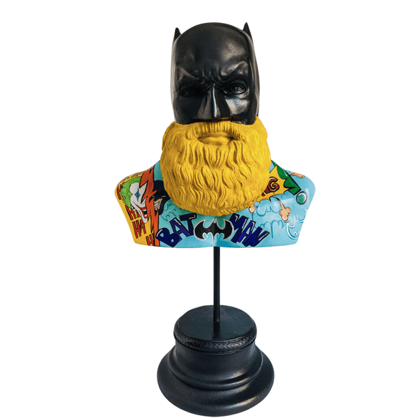 Batman and Hercules pop art sculpture - 2