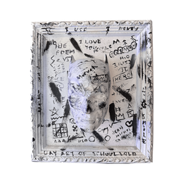 Drag&Drop transparent product image - Batman Basquiat Tablo