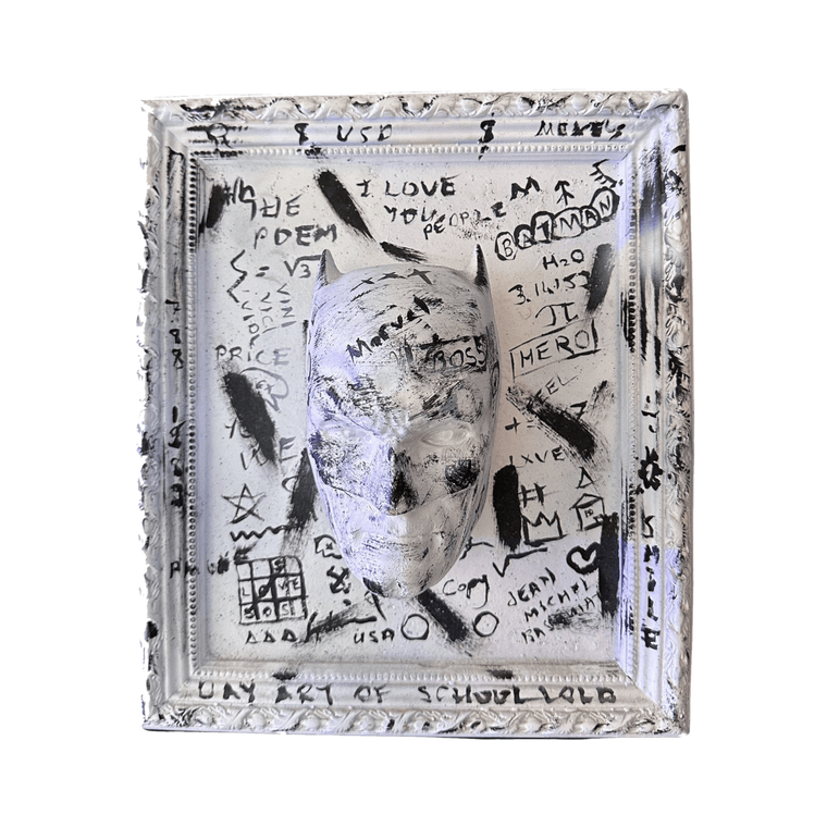 Drag&Drop transparent product image - Batman Basquiat Tablo