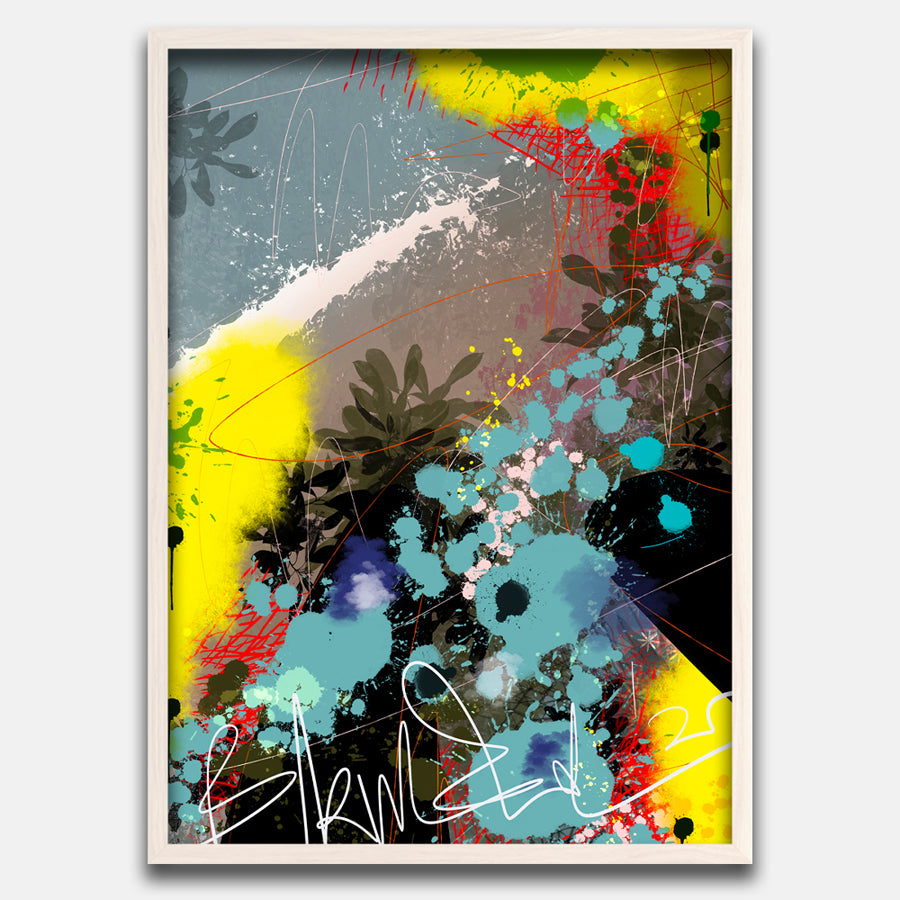 Colourbloom 1 - Abstract Collection - Baskı — görsel 1