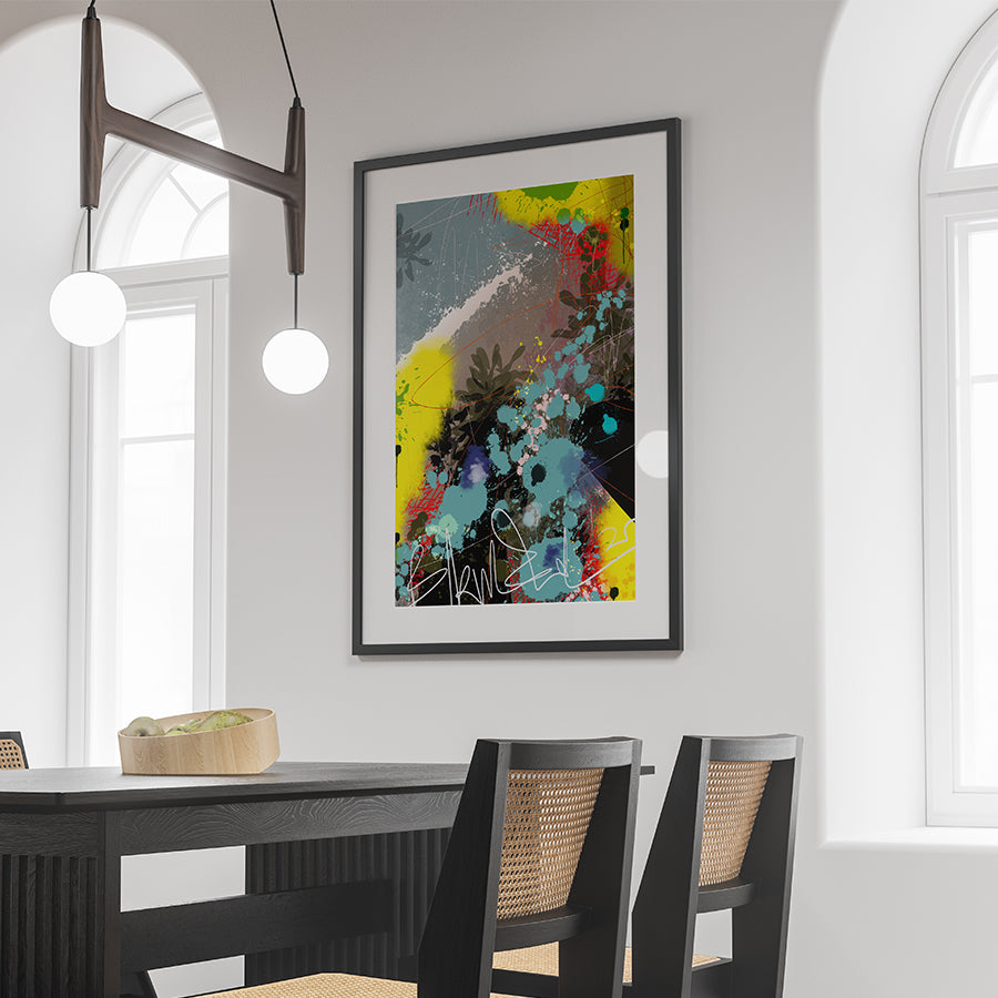 Colourbloom 1 - Abstract Collection - Baskı — görsel 4