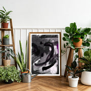 Coal 3 - Abstract Collection - Baskı — görsel 2