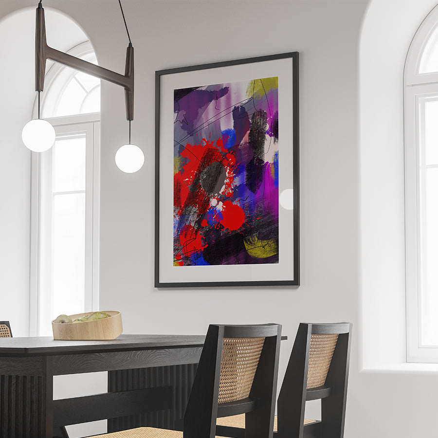 Colourbloom 2 - Abstract Collection - Baskı — görsel 3