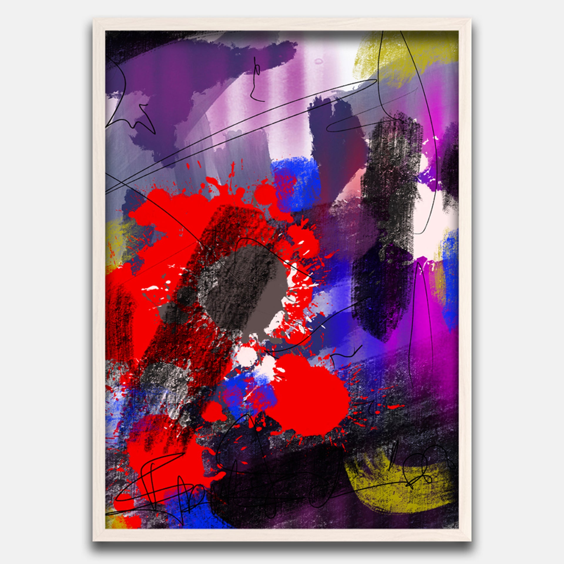 Colourbloom 2 - Abstract Collection - Baskı — görsel 1