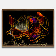 Light On Forest - Abstract Collection - Baskı — görsel 1