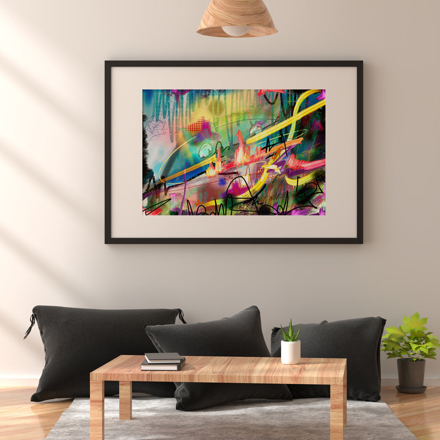 Testing 2 - Abstract Collection - Baskı — görsel 2