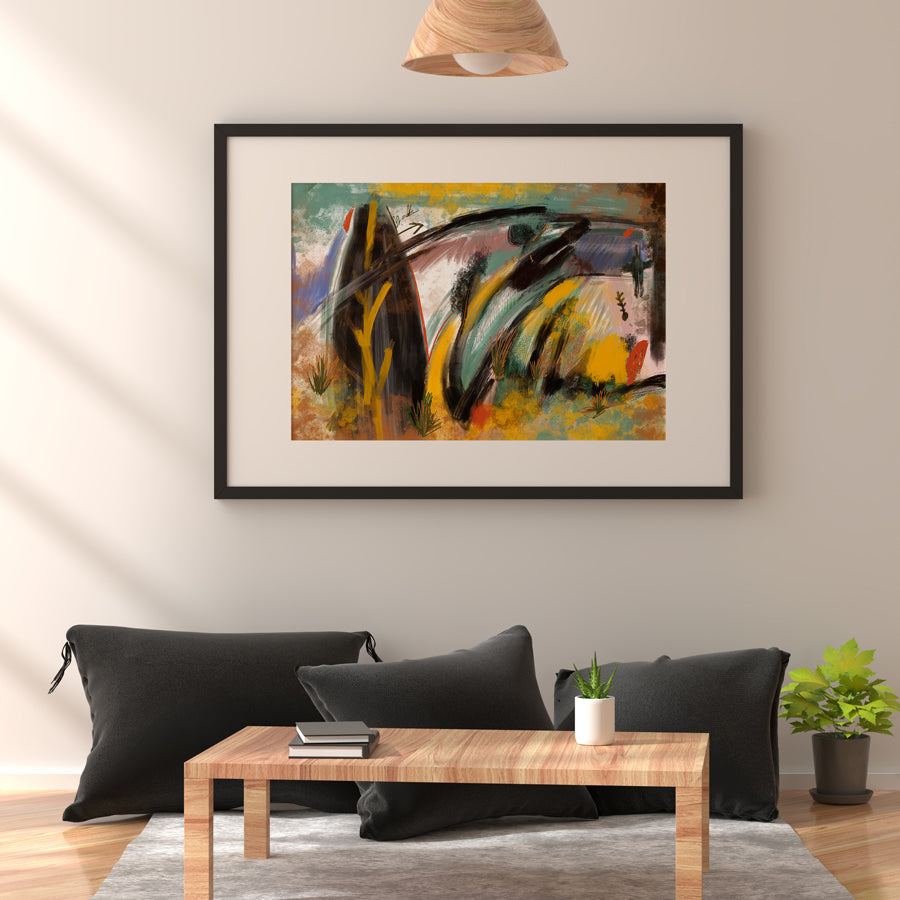 Venue 1 - Abstract Collection - Baskı — görsel 2