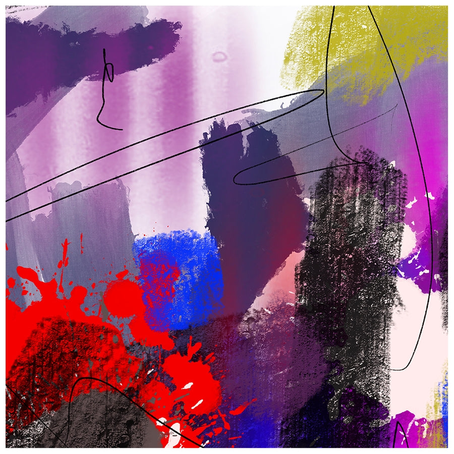 Colourbloom 2 - Abstract Collection - Baskı — görsel 6