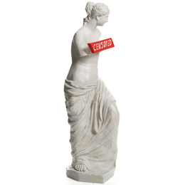 Censored Venüs De Milo Statue - vinterro