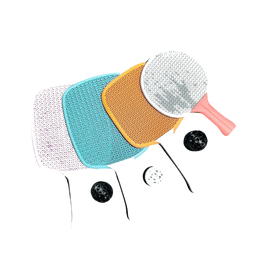 Drag&Drop transparent product image - CORNICHON | Pickleball raket seti