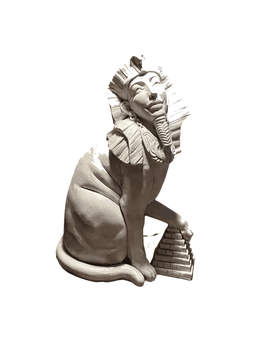 Drag&Drop transparent product image - Cute Sfenks
