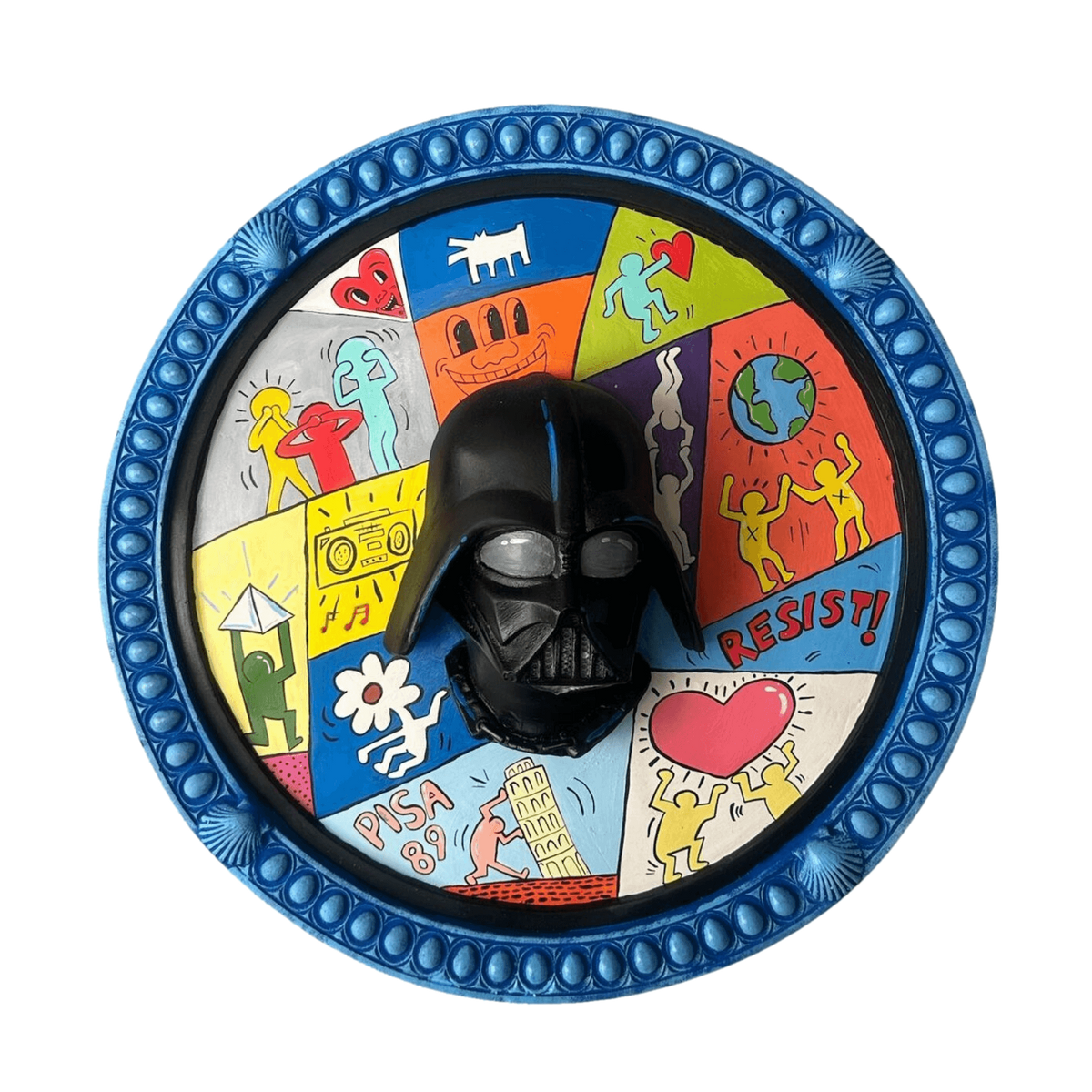 Darth Vader Duvar Heykeli – dekoratif rölyef şeffaf ana ürün görseli | Drag&Drop