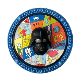 Drag&Drop transparent product image - Darth Vader Rölyef Tablo Heykel