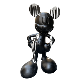 Drag&Drop transparent product image - Design Mickey Sculpture Black