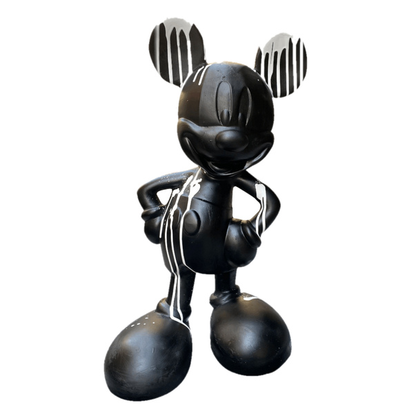 Design Mickey Sculpture Black