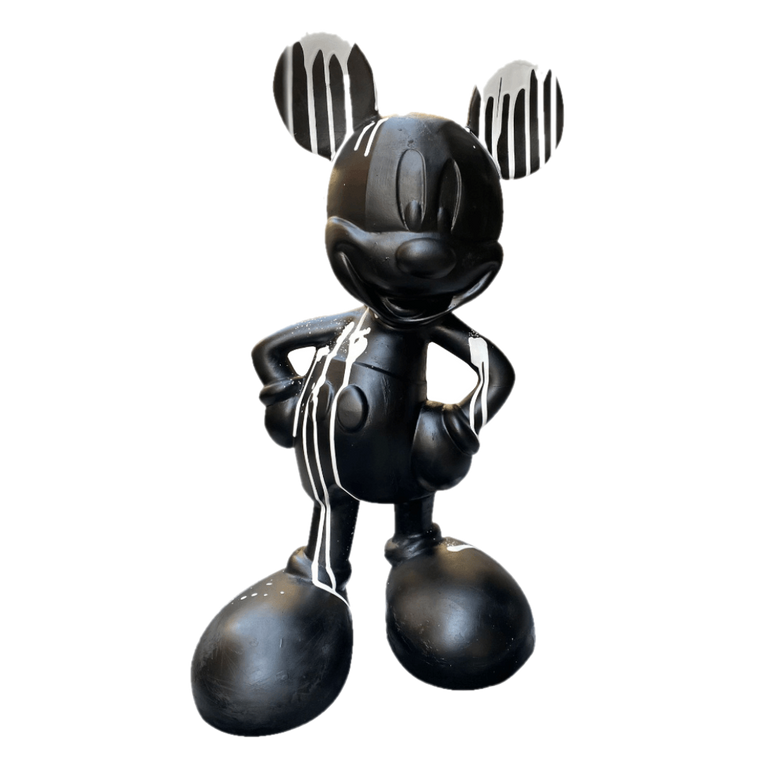 Drag&Drop transparent product image - Design Mickey Sculpture Black
