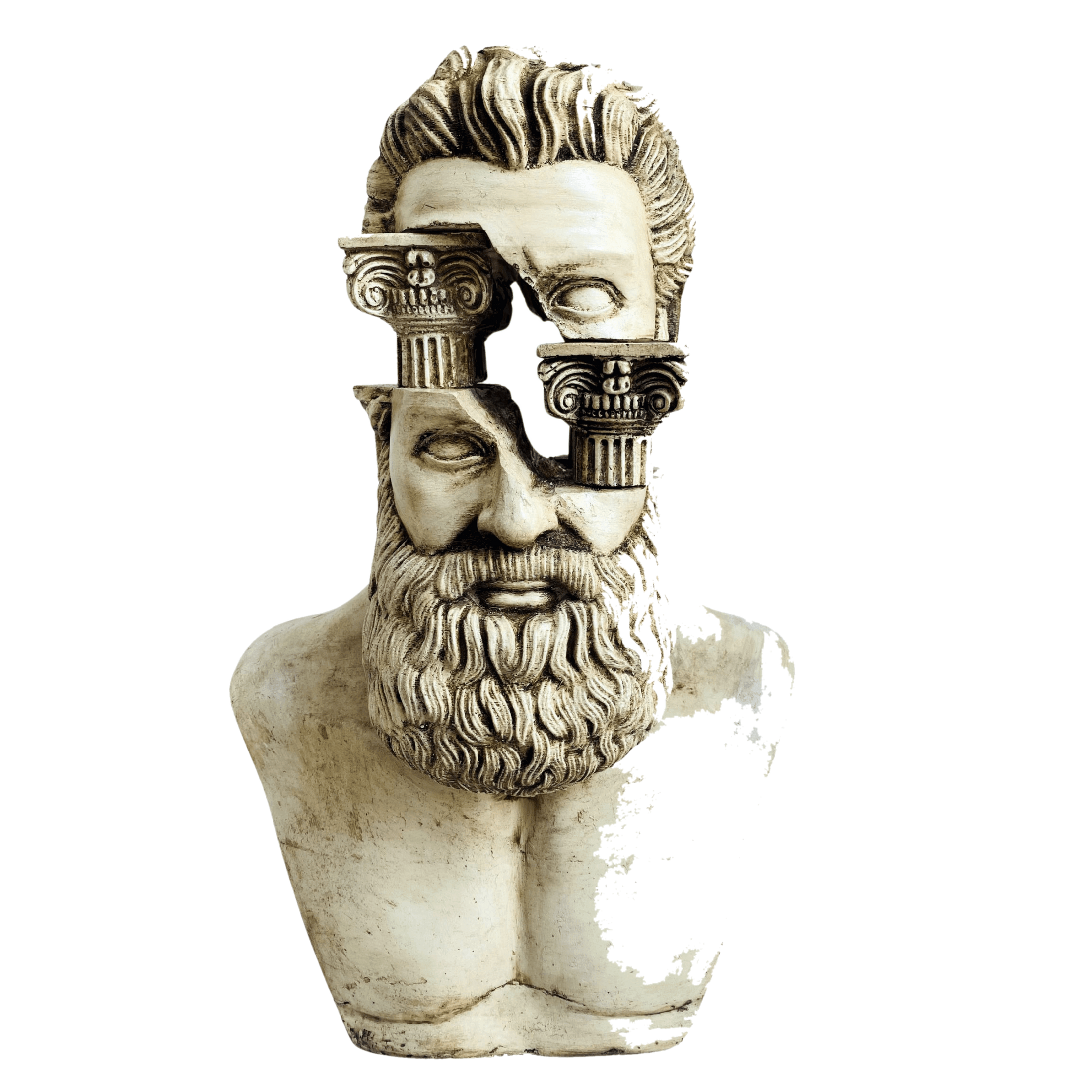 Drag&Drop transparent product image - Design Ancient Hercules Sculpture