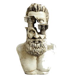 Drag&Drop transparent product image - Design Ancient Hercules Sculpture