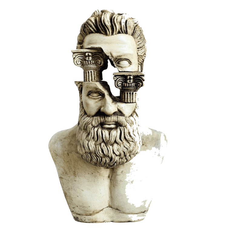 Drag&Drop transparent product image - Design Ancient Hercules Sculpture