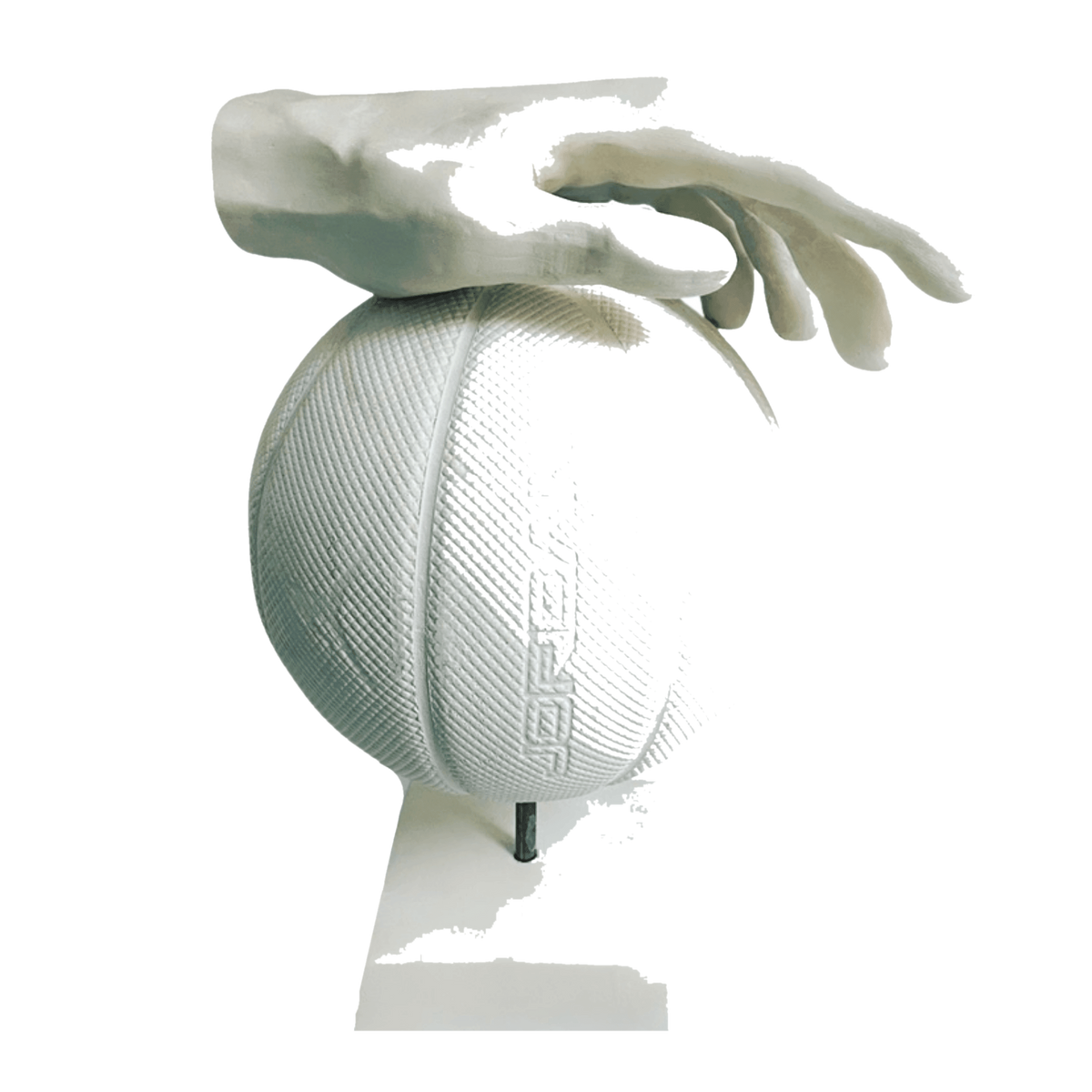 Desing Basketball Ball Sculpture – tasarım heykel şeffaf ana ürün görseli | Drag&Drop