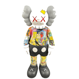 Drag&Drop transparent product image - Design Basquiat Kaws Sculpture