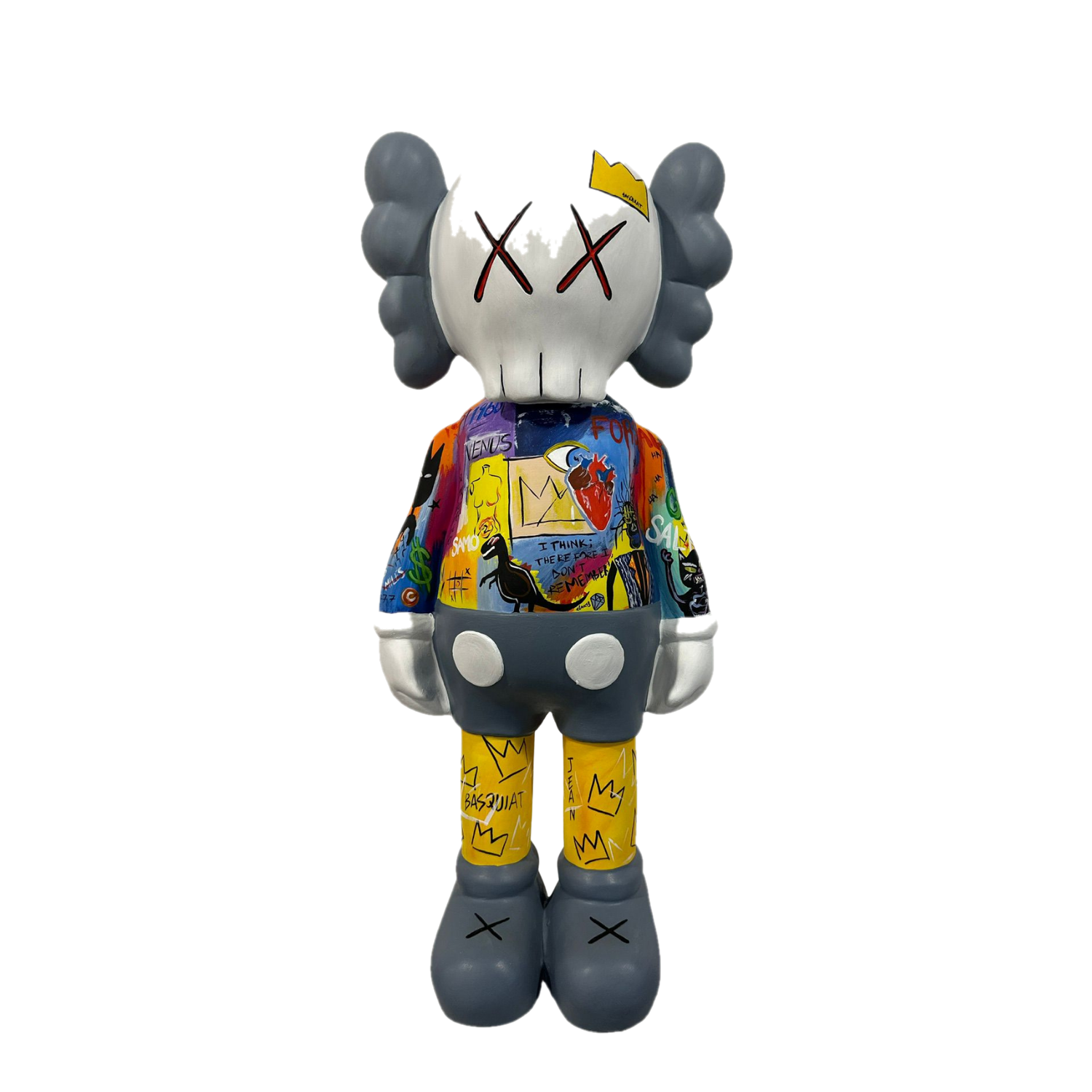 Drag&Drop transparent product image - Design Basquiat Kaws Small