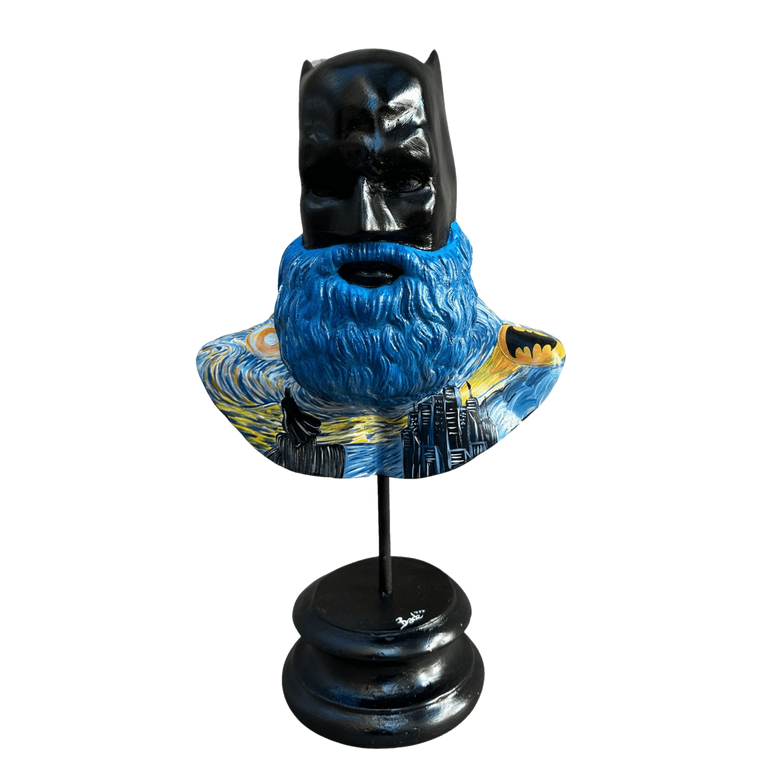 Drag&Drop transparent product image - Design Batman & Hercules Starry Night Sculpture