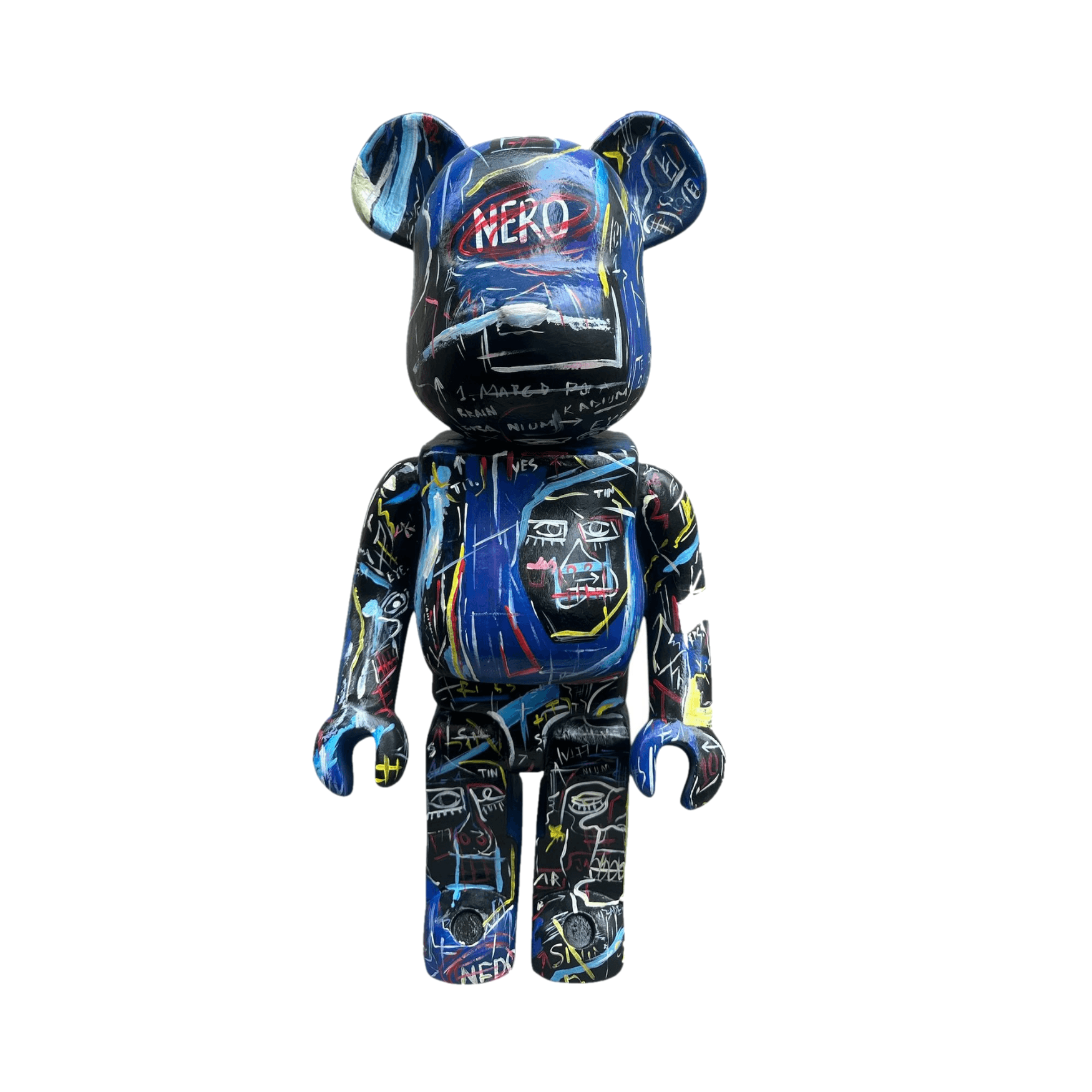 Drag&Drop transparent product image - Design Bearbrick – Basquiat 2