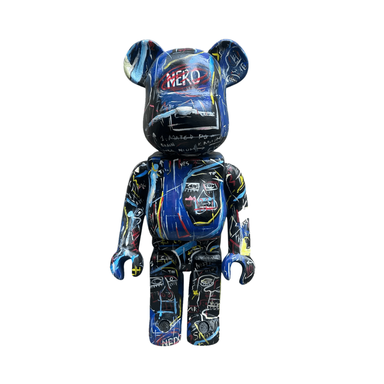 Drag&Drop transparent product image - Design Bearbrick – Basquiat 2