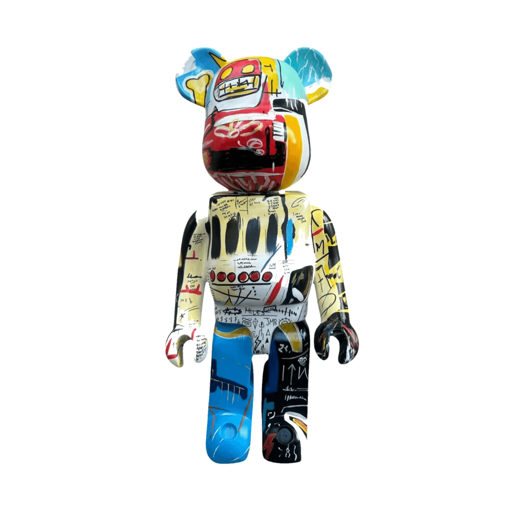 Drag&Drop transparent product image - Design Bearbrick – Basquiat