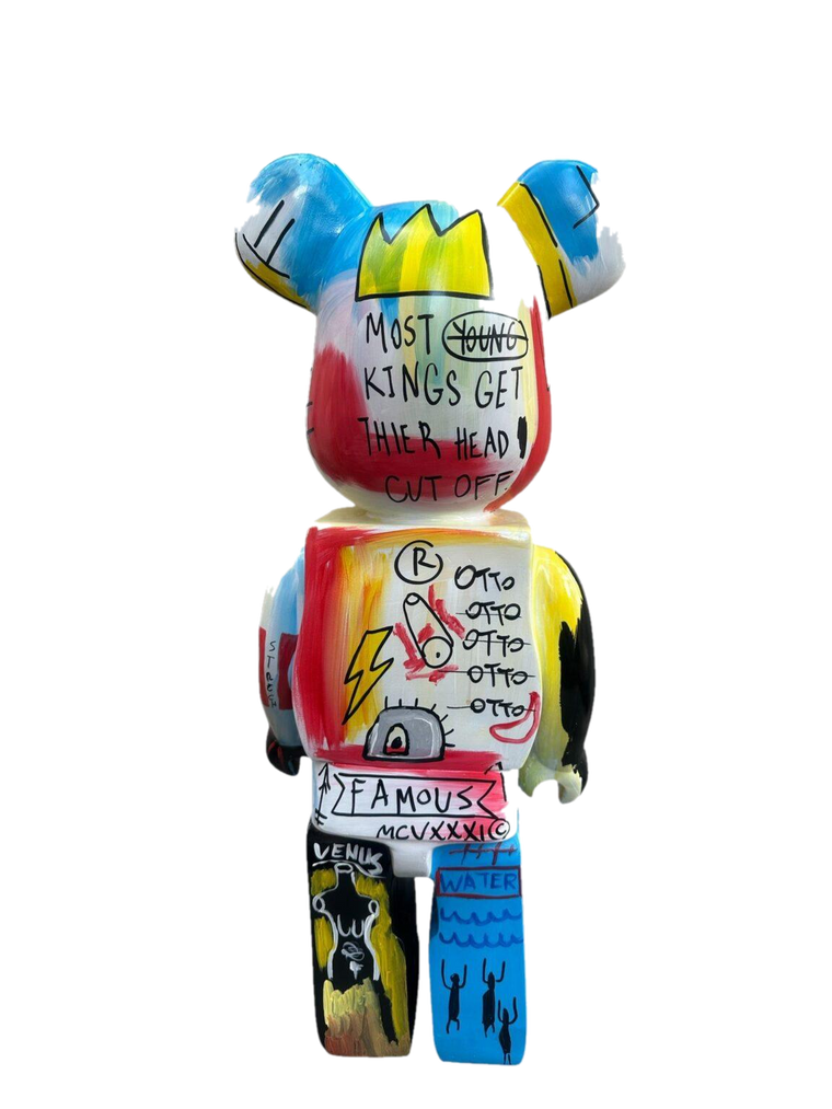 Drag&Drop transparent product image - Design Bearbrick – Starry Night