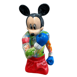 Drag&Drop transparent product image - Design Boxer Mickey Pop Art Sculpture