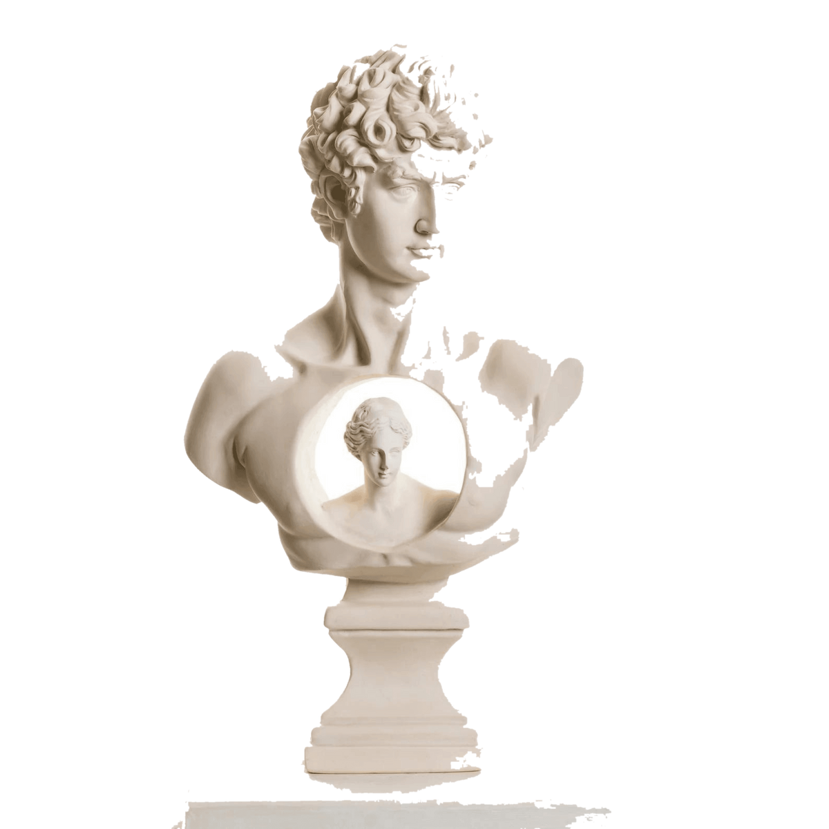 Design David & Afrodit Bust – ana ürün görseli | Drag&Drop