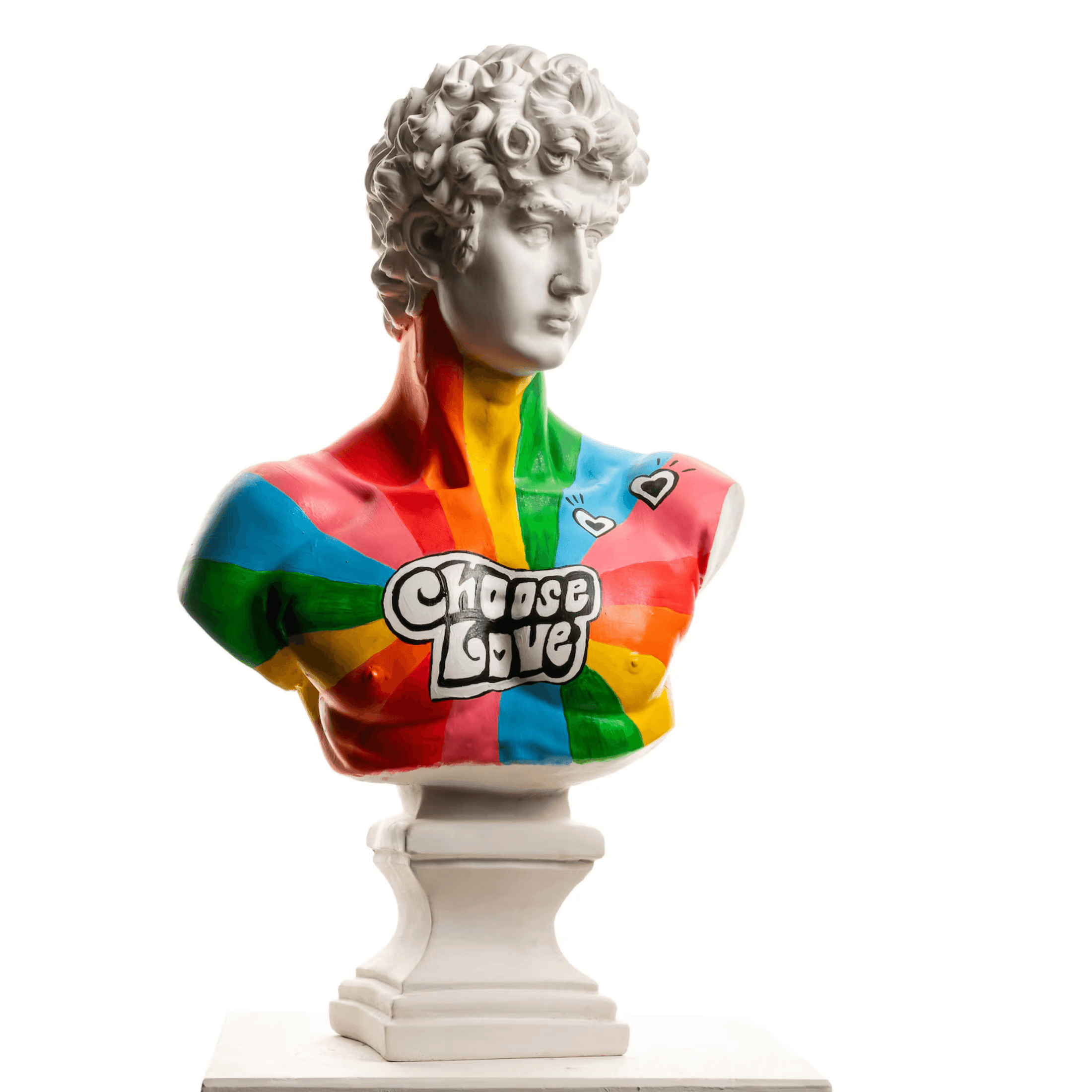 Design David Choose Love Sculpture - vinterro