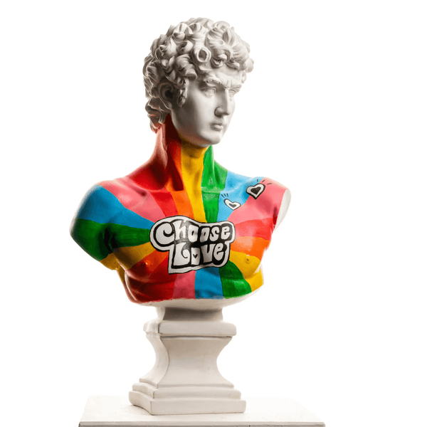 Design David Choose Love Sculpture