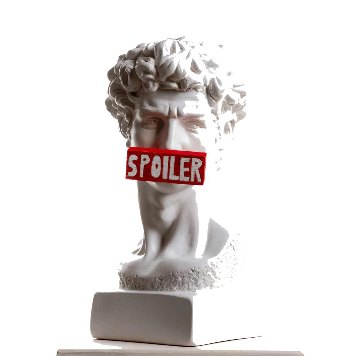 Design David Spoiler Sculpture – tasarım heykel şeffaf ana ürün görseli | Drag&Drop