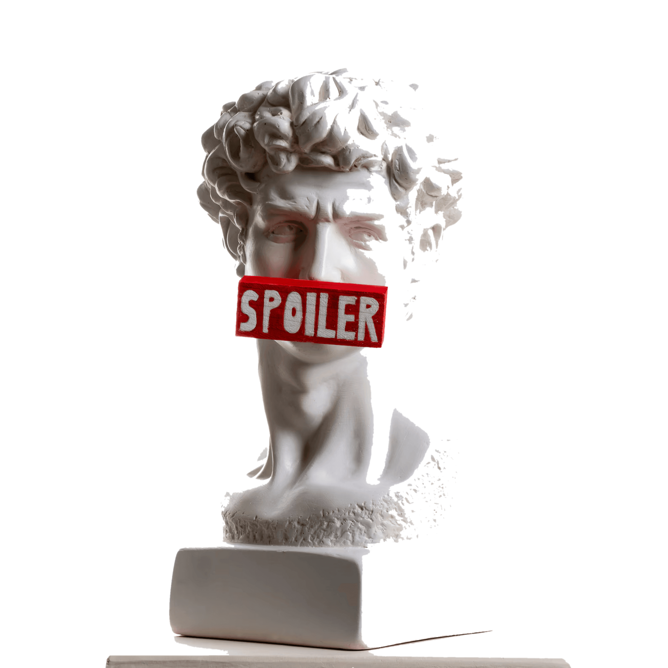 Drag&Drop transparent product image - Design David Spoiler Sculpture